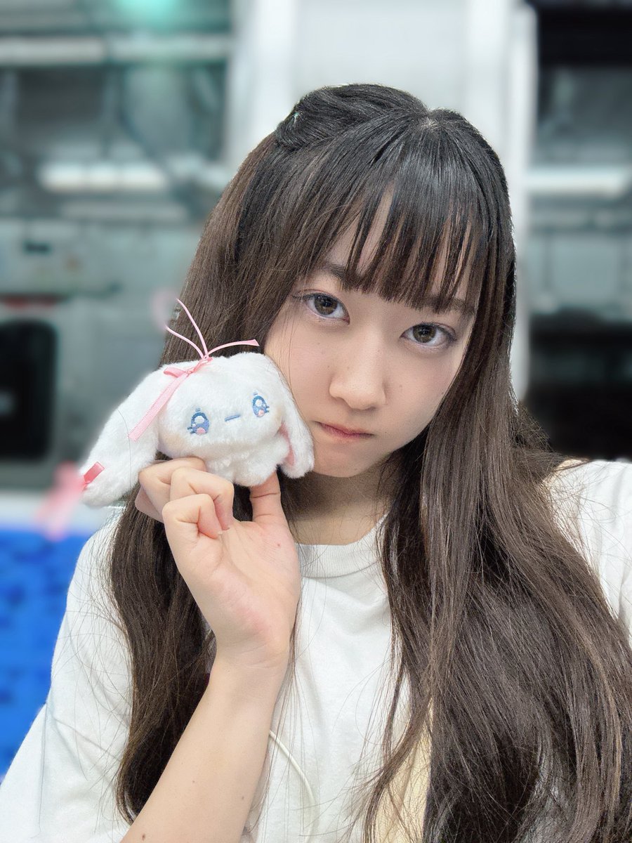 ぬいちゃんと一緒のかお o̴̶̷̤ _ o̴̶̷̤