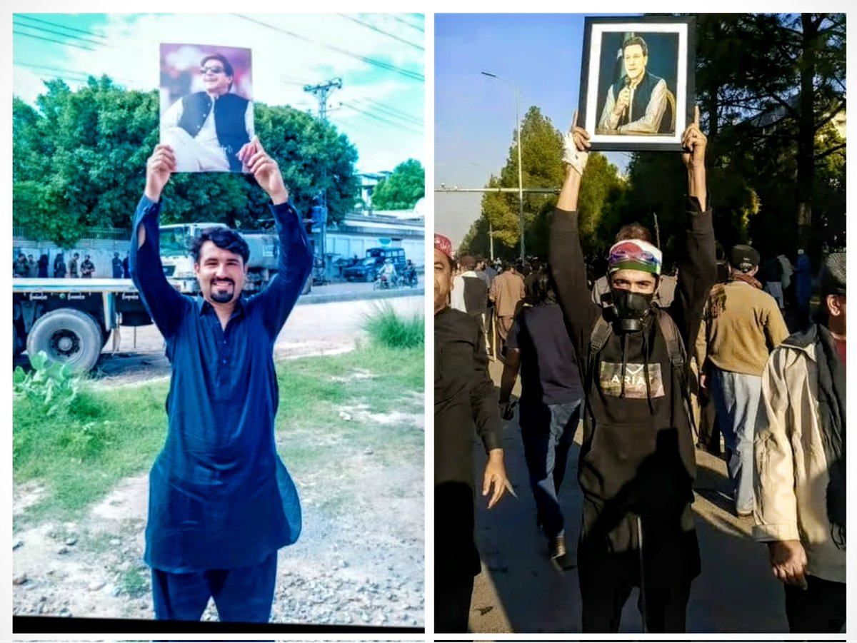 26  نومبر کو جب جواں سال انیس شہزاد ستی کو سنائپر نے گولی ماری تو وہ مجھ سے پانچ سات قدم کی دوری پر تھا۔کچھ لوگ اسے پولی کلینک لے گئے تو میں بھی ساتھ چل پڑا۔وہاں میں نے سب سے پہلے اس کی جاں بہ لب  ویڈیو ایکس پر شئیر کی۔میں نے اسے اپنی آنکھوں کے سامنے دم توڑتے اور اس کے باپ کو بے