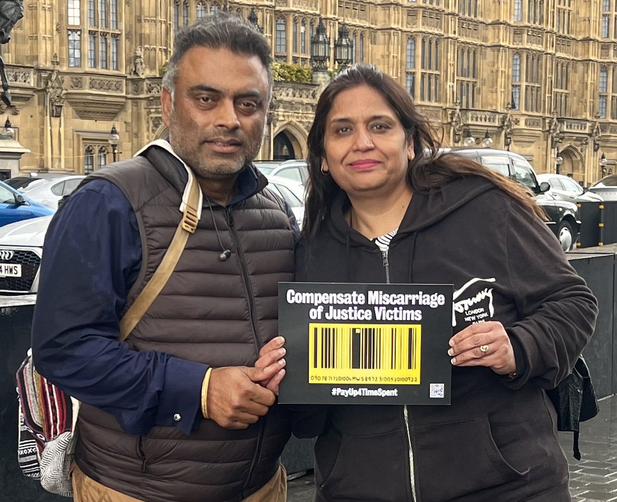 APPEAL @we-are-appeal.bsky.social (@we_are_appeal) on Twitter photo "I had faith in the system, it would protect me...we're fighting for accountability, to put the system right." – <a href="/SeemaMisra_OBE/">Seema Misra OBE</a>. Join Seema in calling for fair compensation for those wrongly convicted ✊: shorturl.at/jll7C
#PayUp4TimeSpent #PostOffice "I had faith in the system, it would protect me...we're fighting for accountability, to put the system right." – <a href="/SeemaMisra_OBE/">Seema Misra OBE</a>. Join Seema in calling for fair compensation for those wrongly convicted ✊: shorturl.at/jll7C
#PayUp4TimeSpent #PostOffice