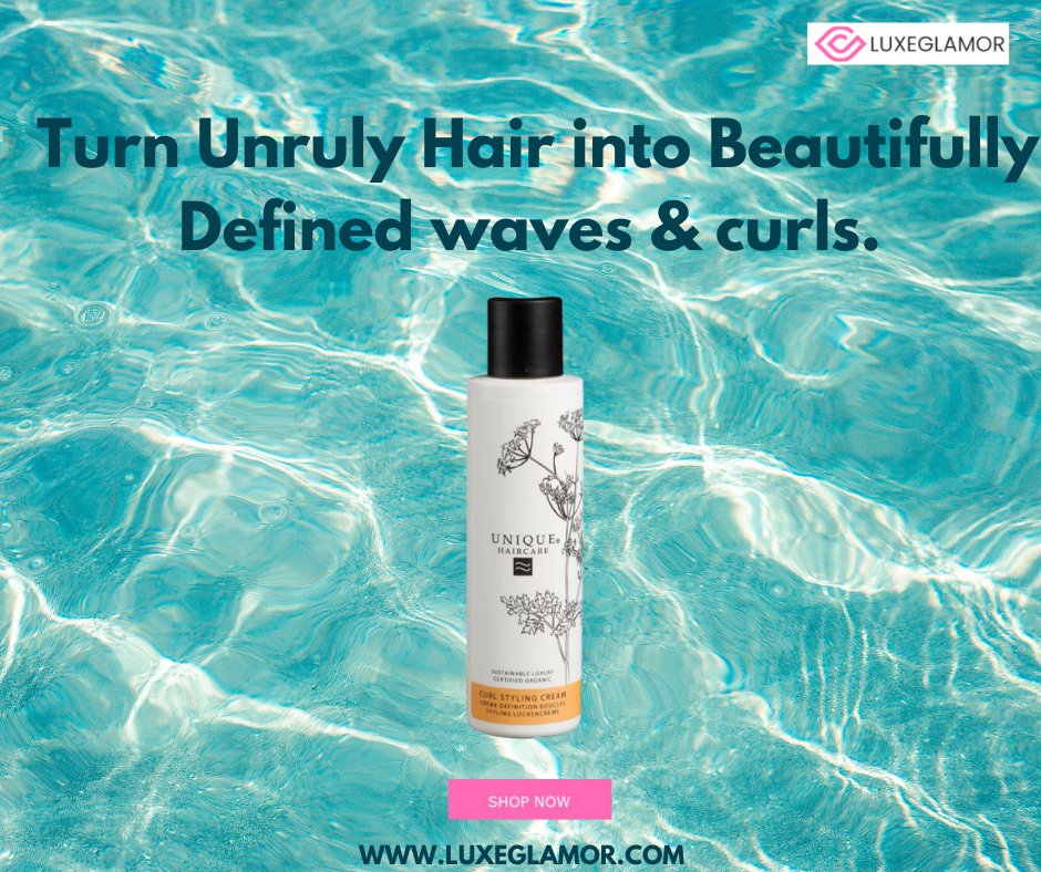 luxeglamor's tweet image. Transform your hair game! 

Tame the frizz &amp;amp; bring out beautifully defined waves and curls with Unique Haircare Curl Styling Cream. 

SHOP NOW :- luxeglamor.com/.../unique-bea…

#LuxeGlamor #HairCare #DefinedCurls #WavyHair #FrizzFree #curlstyling