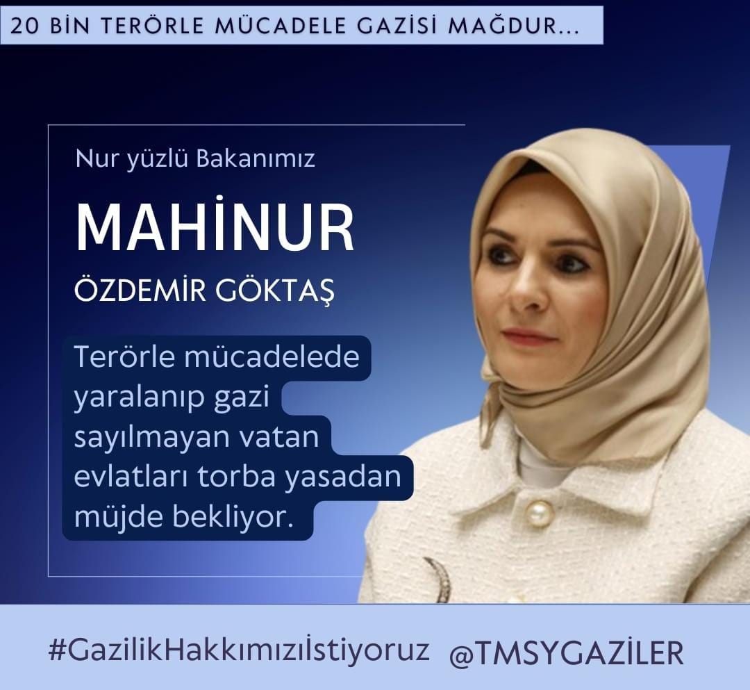 T.M.S.Y Mehmet Yalçın (@mehmetyalcin_66) on Twitter photo <a href="/MahinurOzdemir/">Mahinur Özdemir Göktaş</a> 🇹🇷DEVLET🇹🇷
KURŞUN YEDİK
MAYIN YEDİK
👇
#GazilikHakkımızıİstiyoruz
☝️
<a href="/RTErdogan/">Recep Tayyip Erdoğan</a>
<a href="/_cevdetyilmaz/">Cevdet Yılmaz</a>
<a href="/dbdevletbahceli/">Devlet Bahçeli</a>
<a href="/eczozgurozel/">Özgür Özel</a>
<a href="/MahinurOzdemir/">Mahinur Özdemir Göktaş</a>
<a href="/drbetulsayan/">Dr.Betül Sayan Kaya 🇹🇷</a>
<a href="/hulusiakarmedya/">Hulusi AKAR</a>
<a href="/dtcuneytaldemir/">Dt. Cüneyt Aldemir 🇹🇷</a>
<a href="/FeyziBerdibek1/">Feyzi Berdibek🇹🇷</a>
<a href="/celebimehmeta/">Mehmet Ali Çelebi</a>
<a href="/ifarukaksu/">İsmail Faruk Aksu</a>
<a href="/kocakkonuralp/">Konur Alp Koçak</a>
<a href="/leventalyyildiz/">Levent Ali YILDIZ</a>
<a href="/mhrmkurt/">Muharrem KURT</a> <a href="/MahinurOzdemir/">Mahinur Özdemir Göktaş</a> 🇹🇷DEVLET🇹🇷
KURŞUN YEDİK
MAYIN YEDİK
👇
#GazilikHakkımızıİstiyoruz
☝️
<a href="/RTErdogan/">Recep Tayyip Erdoğan</a>
<a href="/_cevdetyilmaz/">Cevdet Yılmaz</a>
<a href="/dbdevletbahceli/">Devlet Bahçeli</a>
<a href="/eczozgurozel/">Özgür Özel</a>
<a href="/MahinurOzdemir/">Mahinur Özdemir Göktaş</a>
<a href="/drbetulsayan/">Dr.Betül Sayan Kaya 🇹🇷</a>
<a href="/hulusiakarmedya/">Hulusi AKAR</a>
<a href="/dtcuneytaldemir/">Dt. Cüneyt Aldemir 🇹🇷</a>
<a href="/FeyziBerdibek1/">Feyzi Berdibek🇹🇷</a>
<a href="/celebimehmeta/">Mehmet Ali Çelebi</a>
<a href="/ifarukaksu/">İsmail Faruk Aksu</a>
<a href="/kocakkonuralp/">Konur Alp Koçak</a>
<a href="/leventalyyildiz/">Levent Ali YILDIZ</a>
<a href="/mhrmkurt/">Muharrem KURT</a>