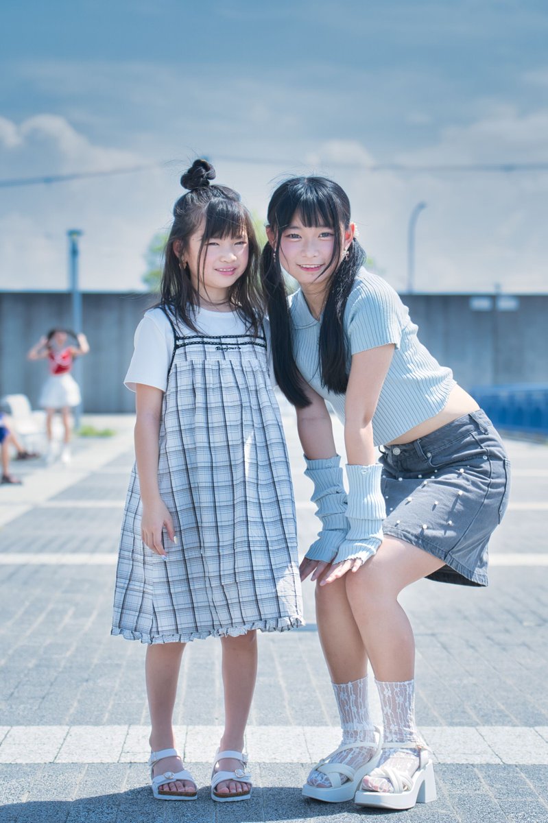 2025.8.17
大阪キッズ後祭撮影会
#大阪モデル撮影会
グループ撮影

姉妹ペア撮り
(左から)
#このたん
#らむ #RAM