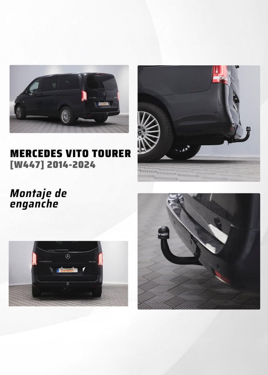 💪 Sácale todo el partido a tu Mercedes-Benz Vito (2014–2024) con nuestro enganche de bola desmontable vertical.
✅ Hasta 110 kg de carga vertical
✅ Hasta 2.550 kg de remolque
Discreto, resistente y fácil de usar.
#MercedesVito #enganchesaragon