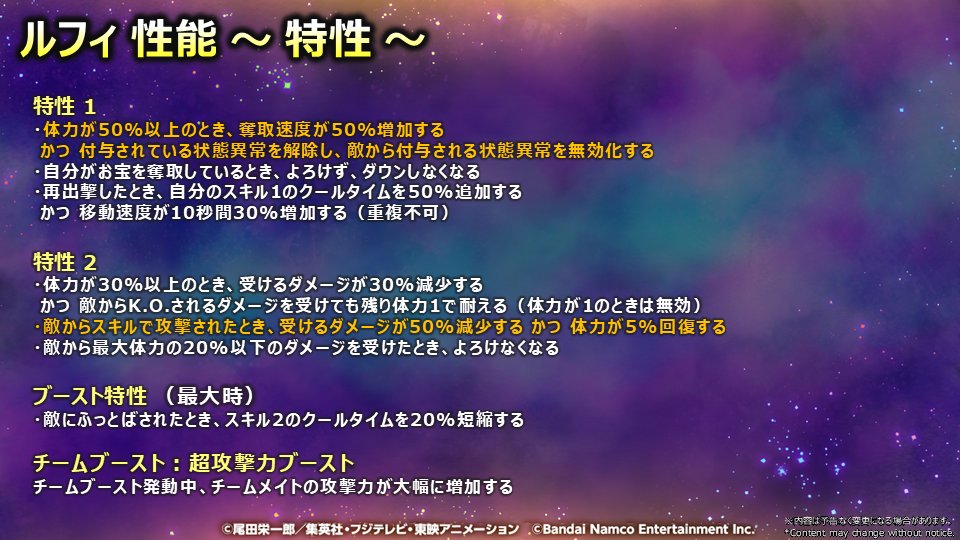ONE PIECE バウンティラッシュ【公式】 tweet media