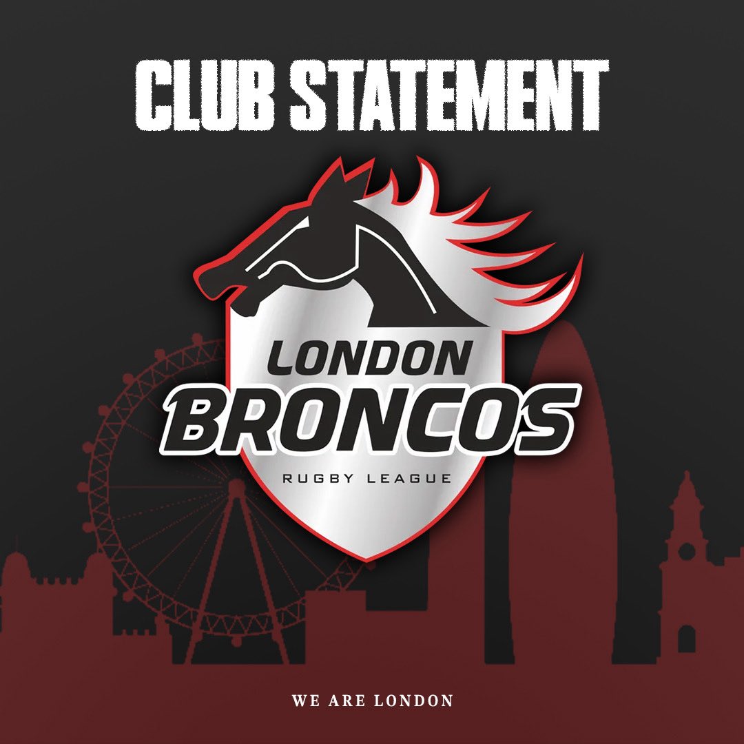 London Broncos (@londonbroncosrl) on Twitter photo 🗣️| London Broncos can confirm we are one of the 12 clubs who have lodged an interest in joining the proposed expansion of <a href="/SuperLeague/">Betfred Super League</a> to 14 clubs in 2026.
We are currently in the process of putting together a strong presentation that will be submitted by the September 12th 🗣️| London Broncos can confirm we are one of the 12 clubs who have lodged an interest in joining the proposed expansion of <a href="/SuperLeague/">Betfred Super League</a> to 14 clubs in 2026.
We are currently in the process of putting together a strong presentation that will be submitted by the September 12th