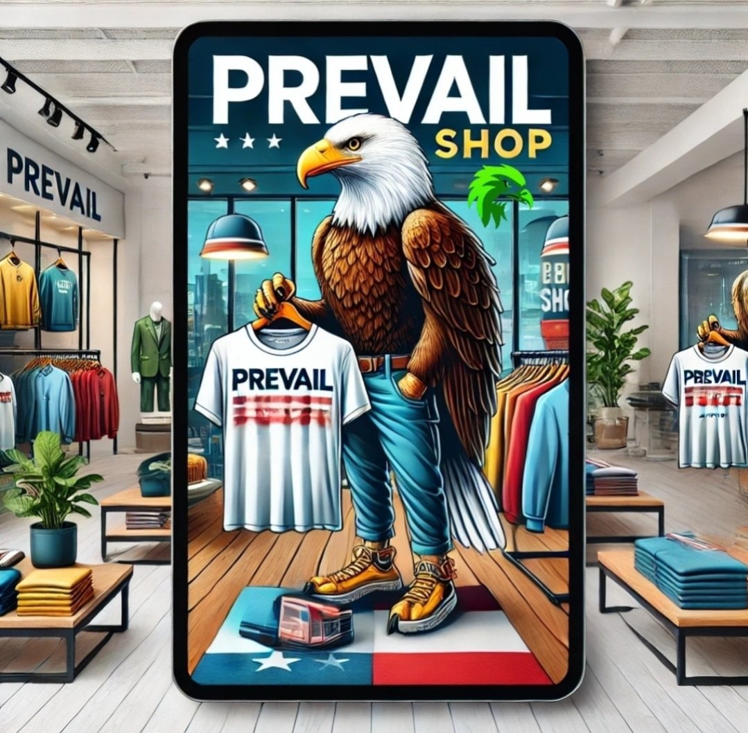 PrevailGobbler's tweet photo. Prevail Shop ships merch worldwide for Prevail and partnered tokens πβ¨
Rock your favorite tokens gear wherever you are β representing the community has no borders. #PrevailShop #PrevailToken #DeFi https://t.co/tf4Nhigtyz