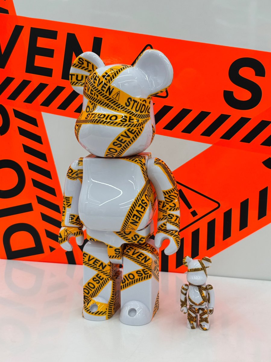 BE@RBRICK X STUDIO SEVEN 100% & 400%【STUDIOSEVEN/スタジオセブン】