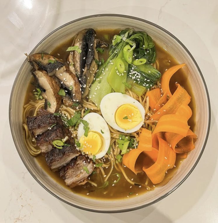 Ramen bowl 
Perfect meal at starting the day with