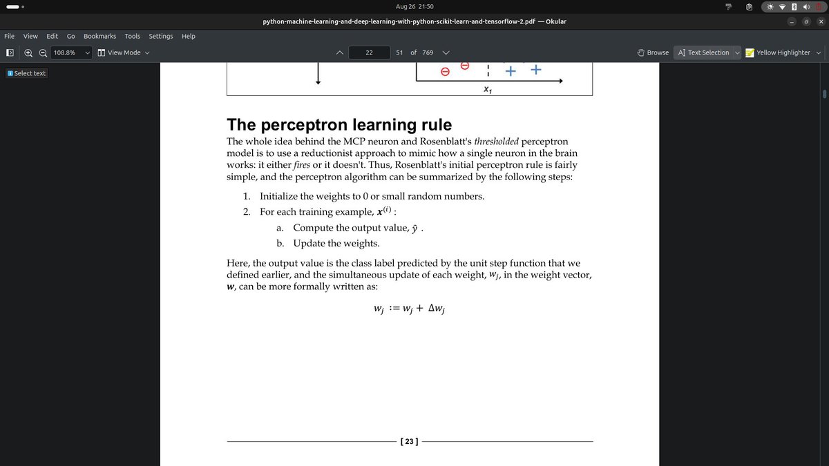 saugatdhungana0's tweet image. #Day13 and #Day14 of #60daysofMachineLearning
Learned about perceptron
Support Vector Machines intuition
Kernel trick
Confusion matrix
#MachineLearning #DailyMLChallenge