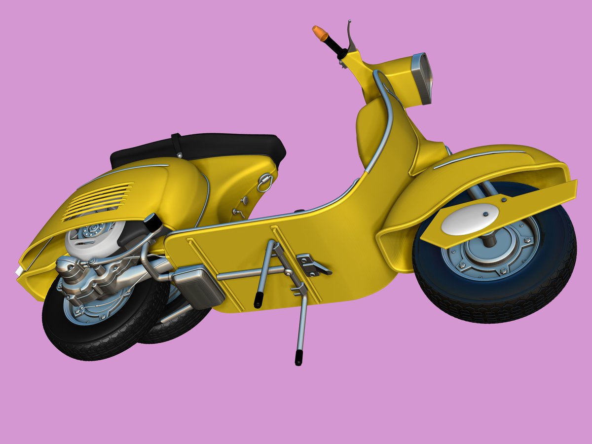 MOFA_G's tweet image. 😝🎉
#FLCL #vespa