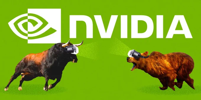 🚨 INVESTING : "Prevedi la reazione delle azioni NVIDIA dopo il report sugli utili di oggi in una sola parola!"