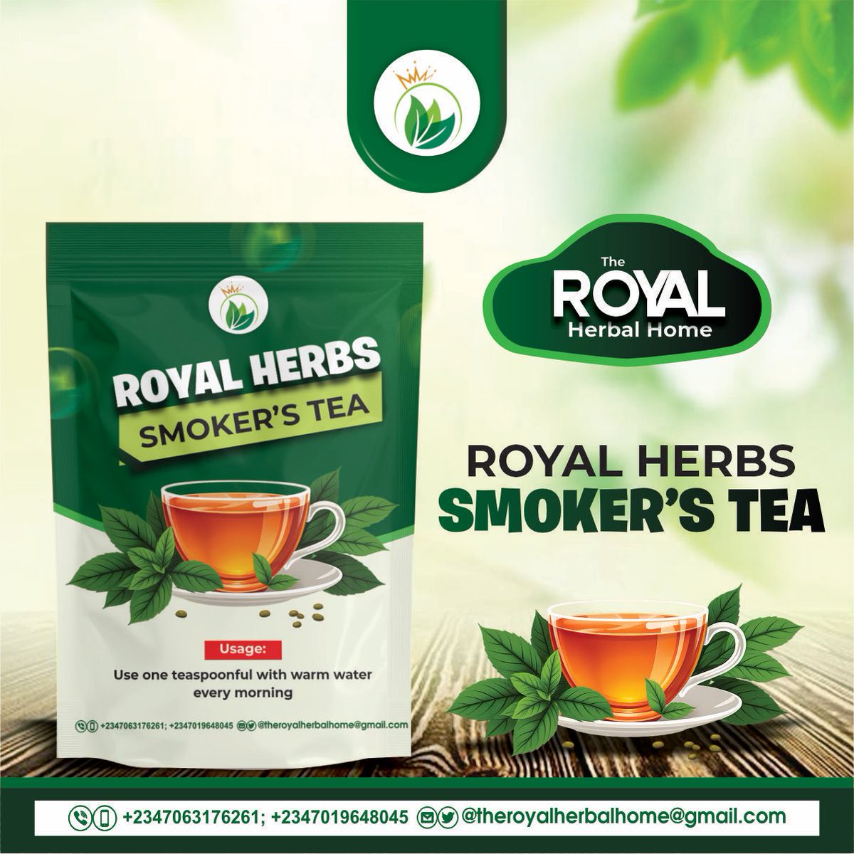 Now available ☘️☘️☘️

You all know that The Royal Herbal Home sells only effective Herbal Products. Initial price 85k, sales price 65k Rush now!!!