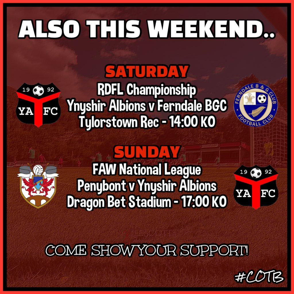 Ynyshir Albions FC tweet media