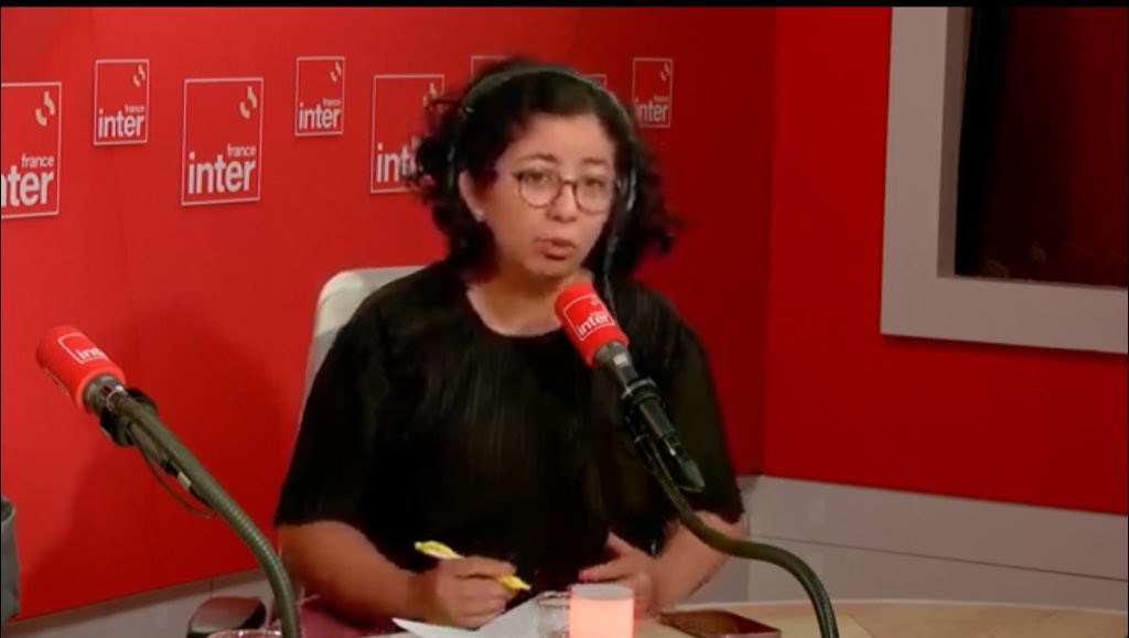 Pour commenter l’actualité politique, Benjamin Duhamel a invité ce matin à 8h20 sur France Inter une copine,
la cheffe du service politique de…BFMTV Neïla Latrous