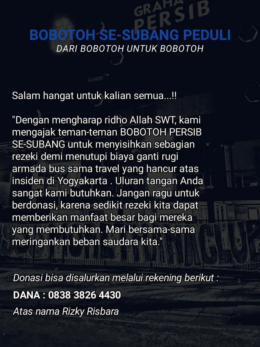 Sarasa, saraga, sajiwa, sabiru!!!
#Silihtulungan
Gassssss ah barudak!