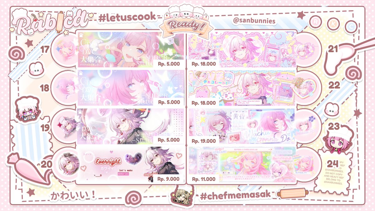 sanbunnies's tweet image. ::   RT's are appreciated! 🐰🩷

Haii, balik lagi sama kitaa yang bawain 26 layout rs impekan 😸☝kalian bisa jemput layout nya dengan menyebut nomor di dm yaa! 📩 🧺

( #zonauang #zonaba )