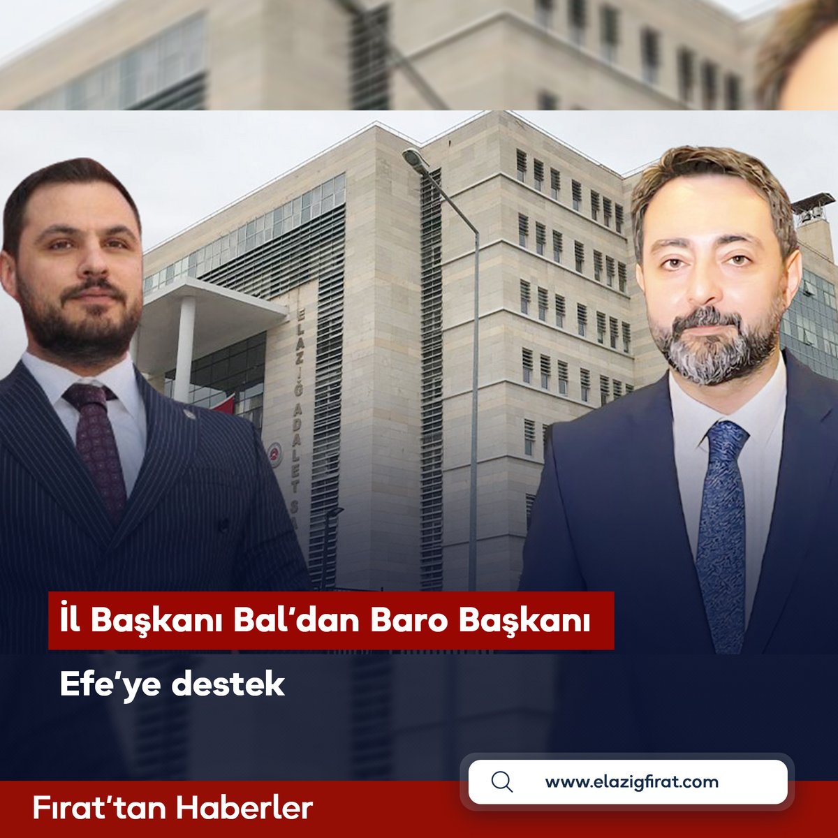 İl Başkanı Bal’dan Baro Başkanı Efe’ye destek
elazigfirat.com/haber/26131973…
#elazığ #elazığhaber <a href="/yunusbal23/">Yunus Bal</a> <a href="/avmelihefe/">Melih EFE</a>