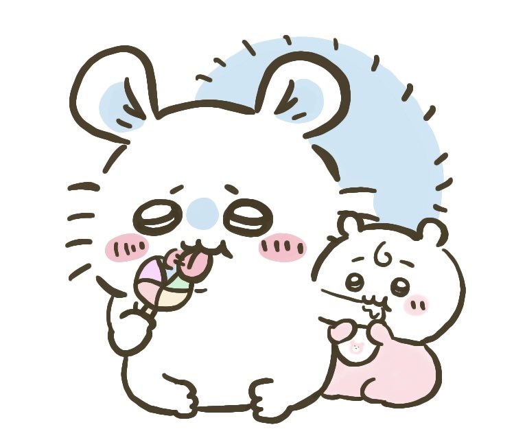 ちゃんとお兄ちゃんしてる😳
#ちいかわファンアート