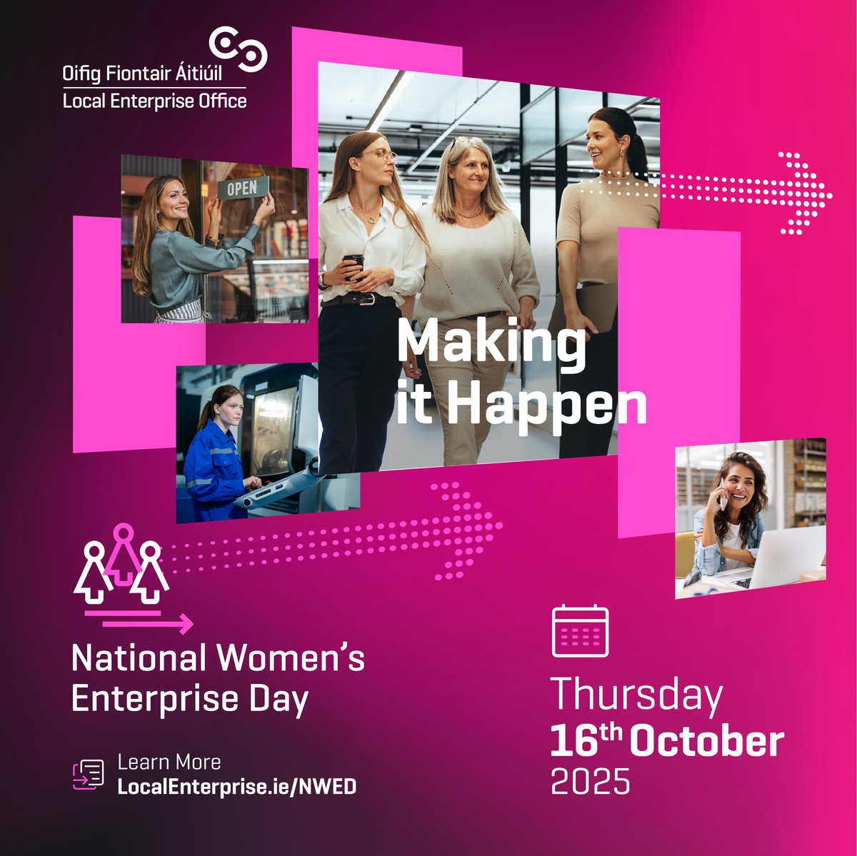 🚨 Early Bird! 🚨
 ✨ NWED 2025: Making It Happen
 📍 Talbot Hotel, Wexford
 📅 Oct 16 | ⏰ 8.30am–2pm
 🎟️ Only €25 ‘til Sept 5!
 💬 Learn. Connect. Be Inspired.
 👉 Book now! tinyurl.com/yntm474m