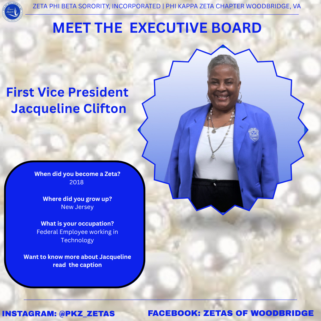 zphibpkz's tweet image. Meet our First Vice President 
Soror Jacqueline Clifton all-time favorite vacation is Las Vegas, NV.
Her favorite quote is: &quot;Our lives begin to end the day we become silent about things that matter.&quot; Dr. Martin Luther King Jr.