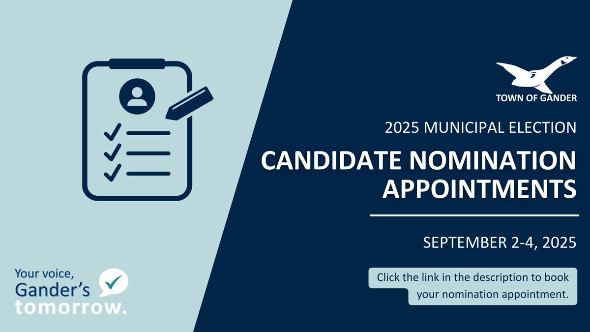 Candidate Nomination Appointments Now Available!

Thinking about running in the upcoming election? Nomination appointments are available from September 2 to 4, between 9 a.m. and 4 p.m. Each appointment is 30 minutes.

For Candidate Nomination qualifications and fees: