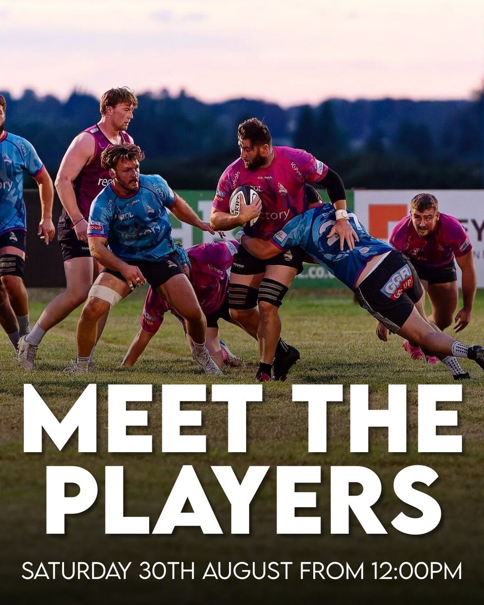Catch the Lads in Action This Saturday! 🦅

Watch our new signings hit the ground running with the coaching team as we build momentum for Season 2 of Champ rugby. We welcome Tonbridge Juddians for an exciting training session following their promotion to National League 1.

Stick