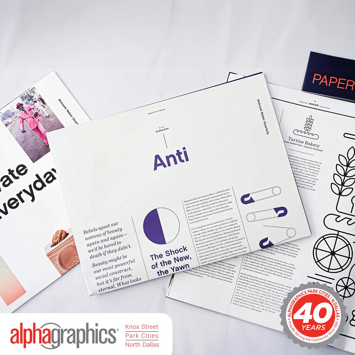 Real impact starts with what people can hold. 🙌

When your message is printed well, it speaks clearly, and sticks with your audience.
#NorthDallas #Marketing #CustomSignage #PromotionalItems #Signage #PrintServices #Engraving #PromoItems #Apparel #Prints #AlphaGraphicsParkCities