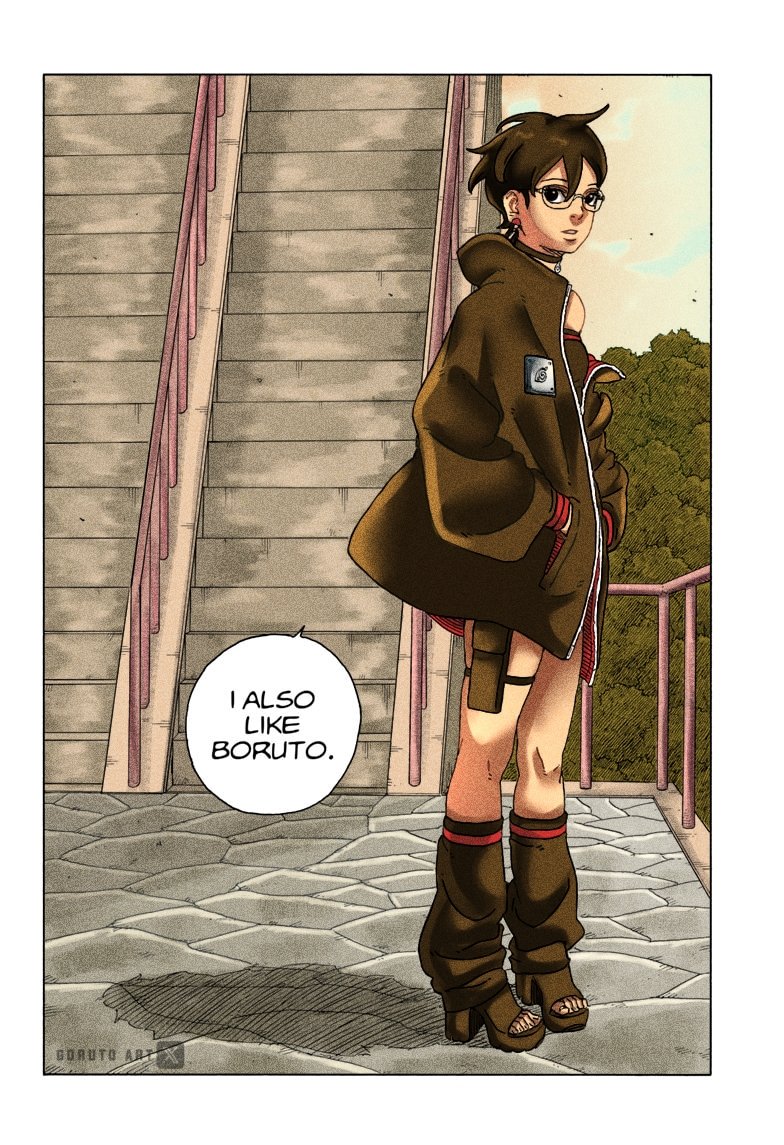 " I also like Boruto " 🎨 #BORUTO #BorutoTwoBlueVortex