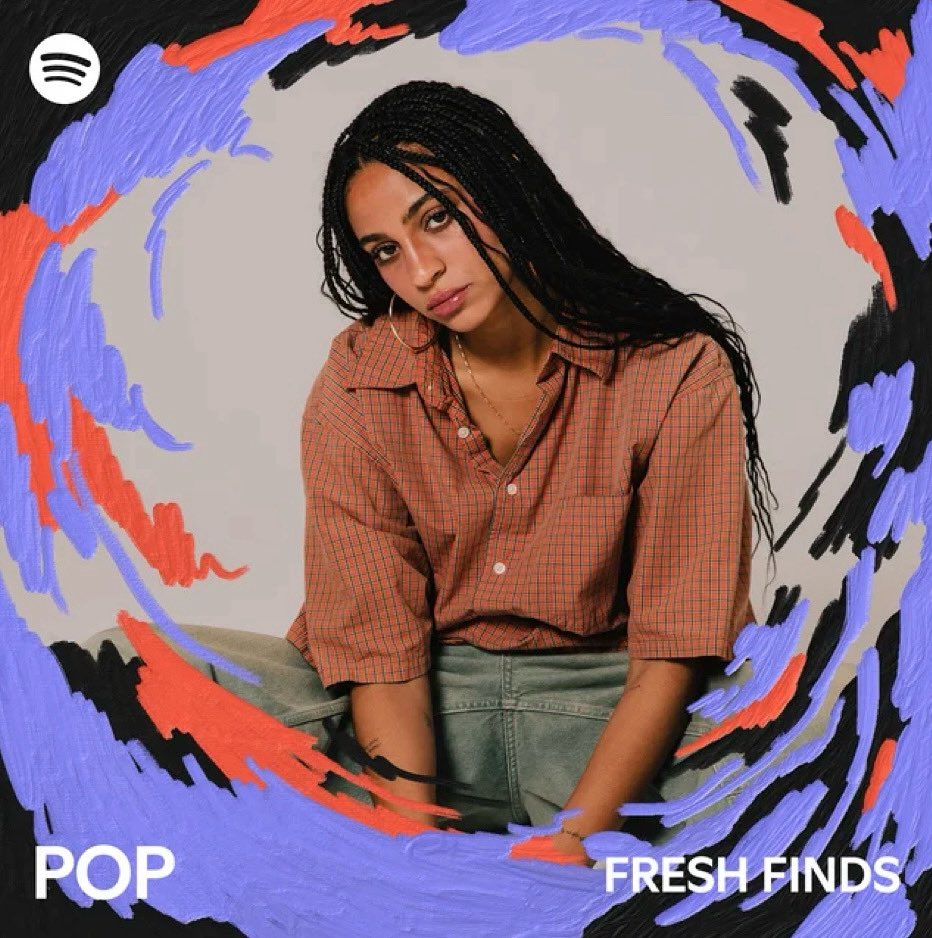 my girl <a href="/chelseaj0rdan/">Chelsea Jordan</a> on the cover of fresh finds pop! thank you <a href="/Spotify/">Spotify</a> <a href="/spotifyartists/">Spotify for Artists</a>