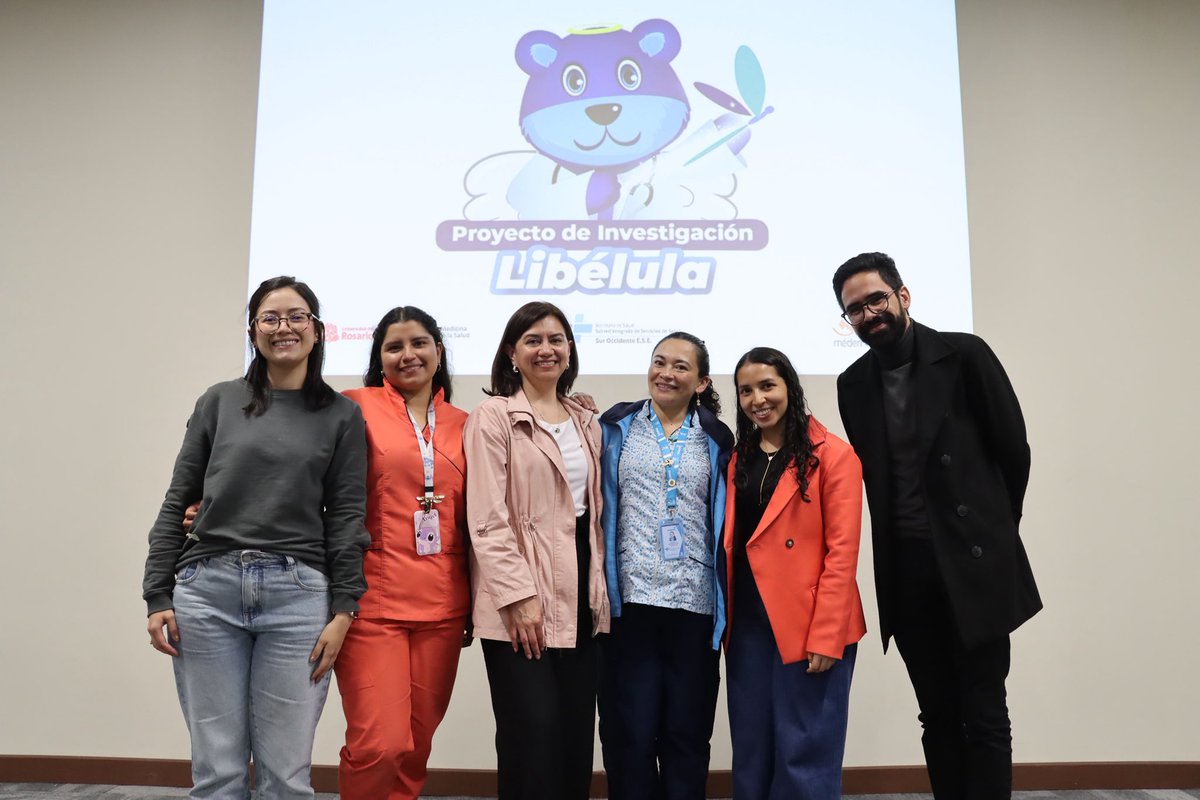 EMCSUrosario's tweet photo. El proyecto Libélula sigue creciendo en el Hospital de Bosa, ¡celebramos un logro muy especial! https://t.co/VoPyzSSh0p