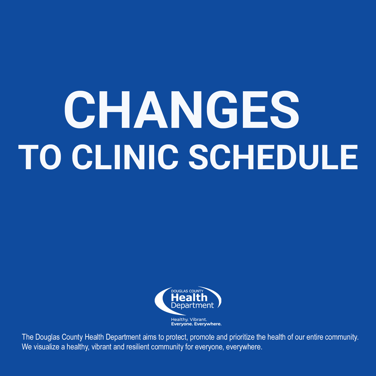 CHANGE TO STI CLINIC SCHEDULE
Due to unforeseen circumstances our Walk-in Wednesday Clinic Hours today will be 4-7 pm for full services.
Express services are still available until 7:30 pm (Urine only after 4 pm).
Thank you for your understanding. #STI