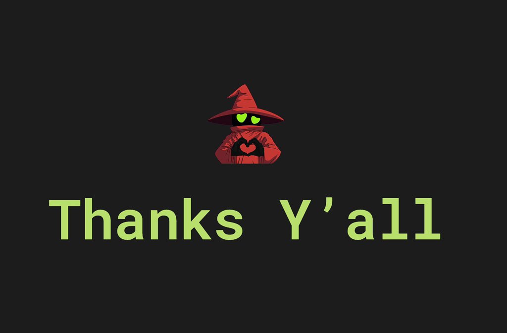 And it’s a wrap 

Ty <a href="/anoma/">Anoma</a> for the short and well executed testnets

Now we look forward to <a href="/Shrimpers_nft/">Shrimpers</a> and mainnet 🙏🏽