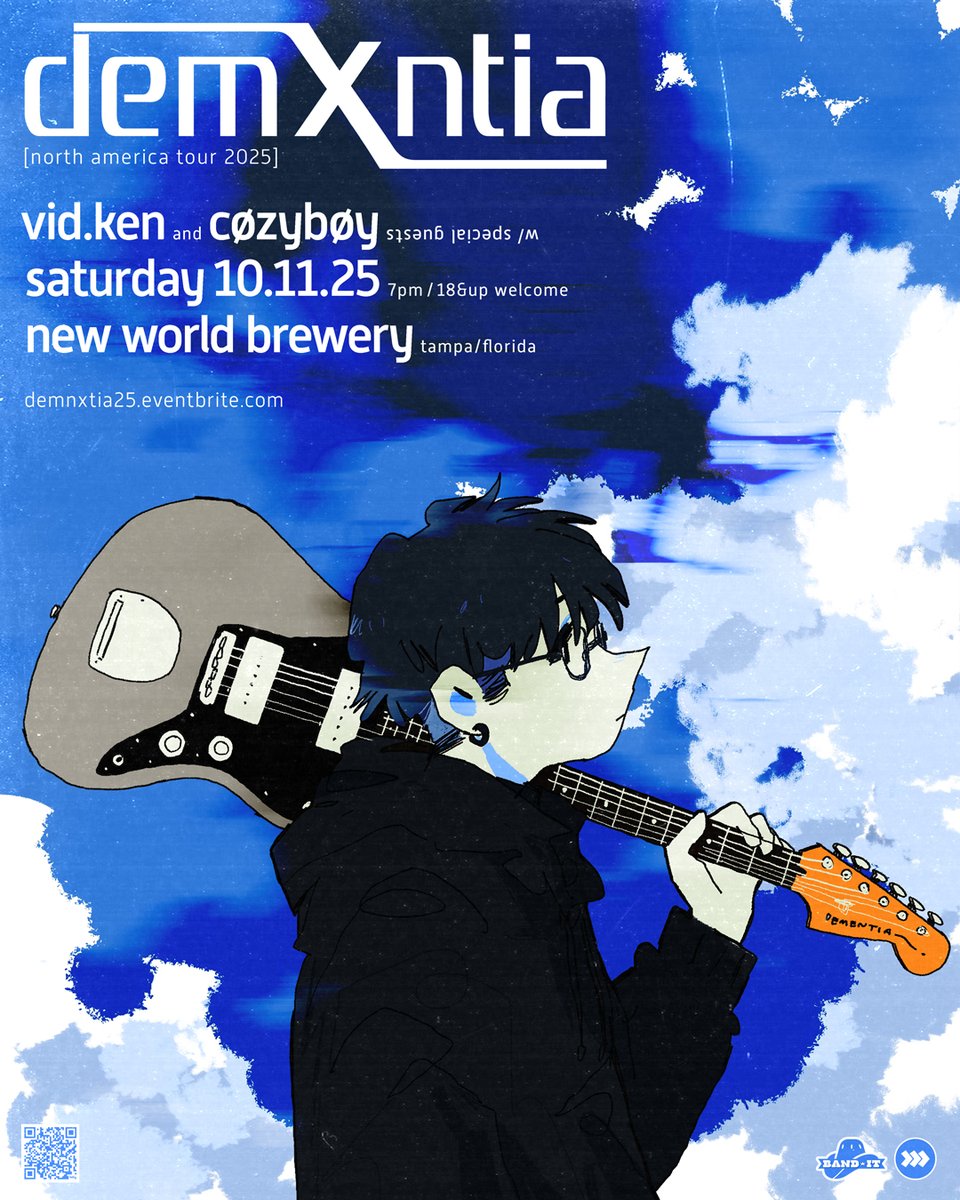 aestheticized's tweet image. SUPPORT ADDED! vid.ken and Cøzybøy are sliding in alongside Demxntia at New World on Saturday Oct 11th! Expect an evening full of dreamy R&amp;amp;B energy, emotional storytelling, and beats that hit just right... from 3 rising voices in the electronic pop scene. demxntia25.eventbrite.com