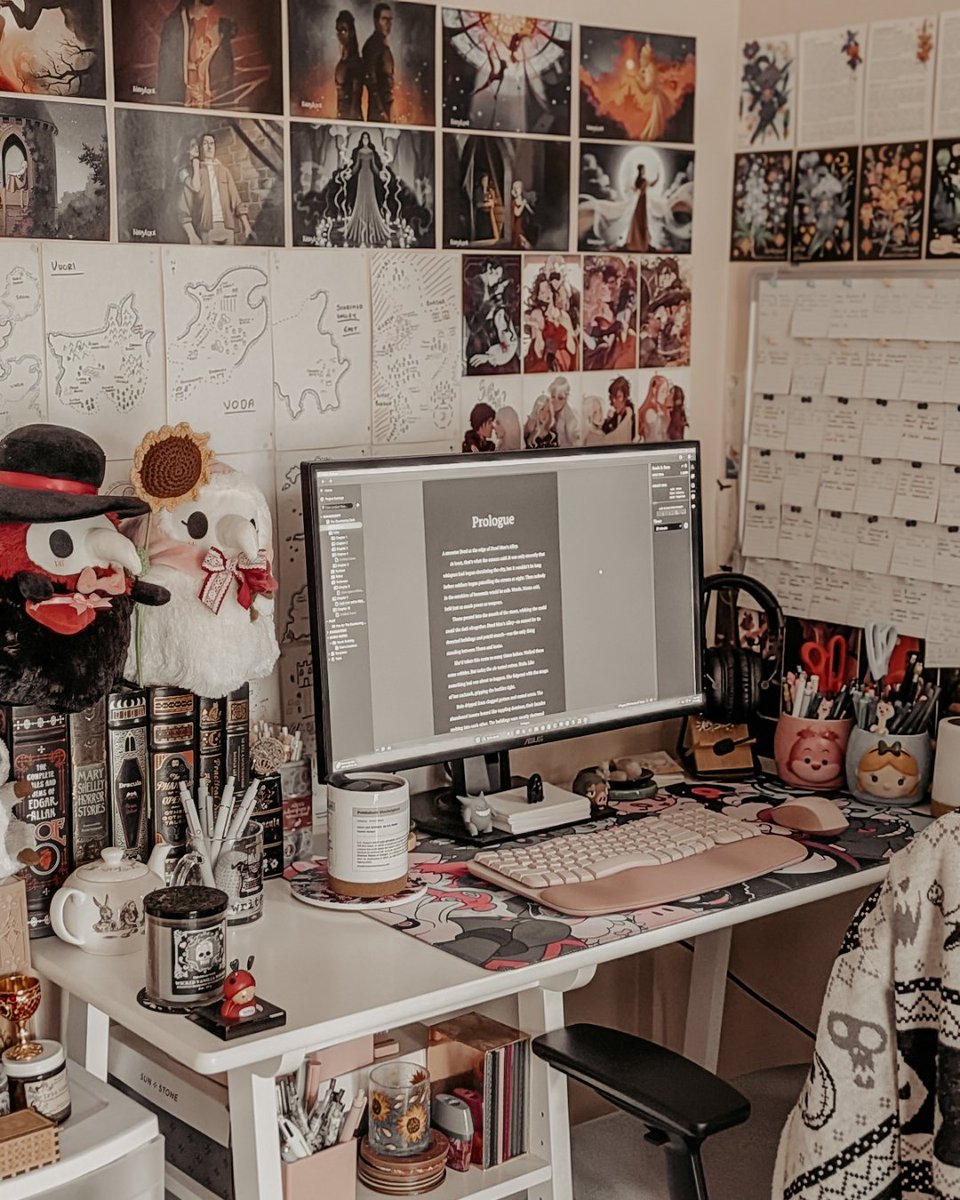 That first big writing session after a month off is always exciting and daunting.