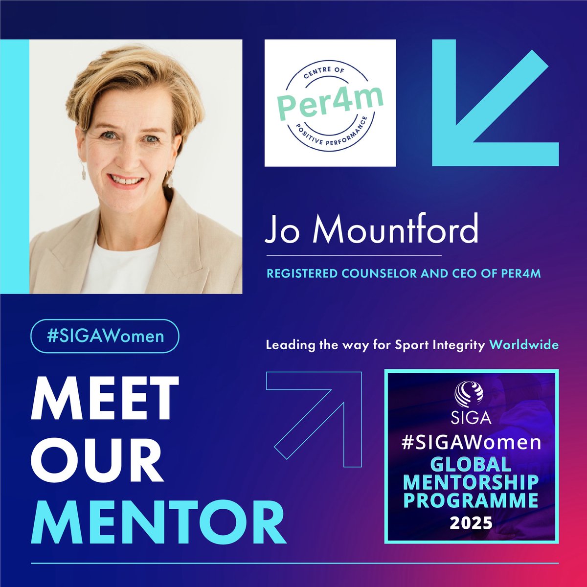 Jo_Per4m's tweet photo. I am proud to announce that I will be serving as a mentor in the SIGA woman global mentorship program 2025! Together, we are building a more inclusive future for sport.
#SIGAWomenGlobal2025 https://t.co/y951kxs0TI
