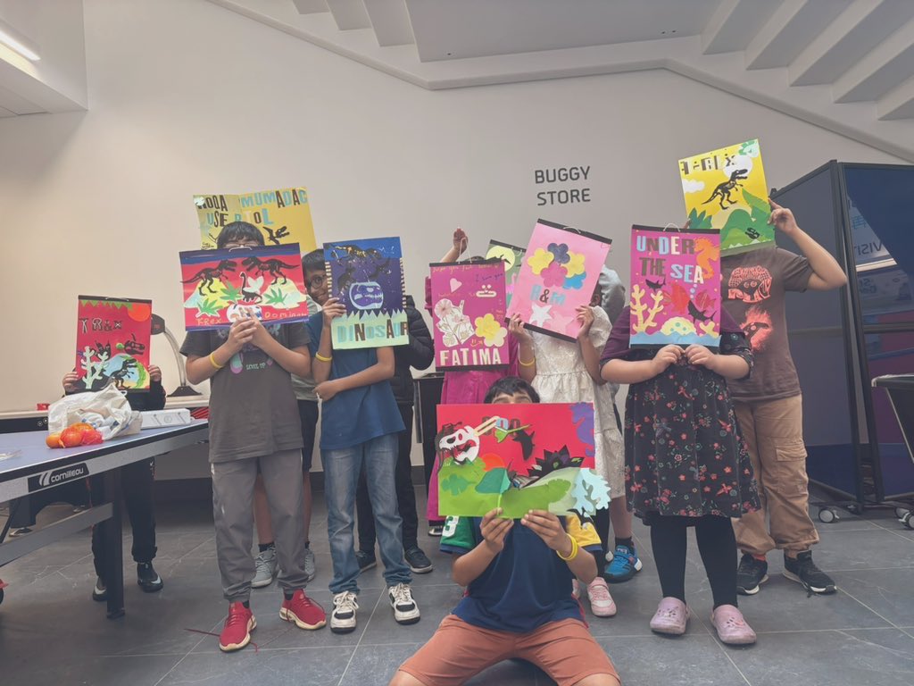 Today <a href="/MancLibraries/">Manchester Libraries</a> <a href="/MCRActive/">Manchester Active</a> Abraham Moss Centre HAF session awesome Vintage Natural History Museum Posters  - Dinosaurs, Under The Sea and Flowers and Plants - I’d definitely go to these exhibitions if I saw these posters! ❤️🦕🌸🐠🐟