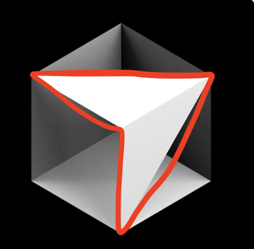 reallyrawn's tweet photo. how did i only just realize the cursor logo is a CURSOR and not just a random cool cube https://t.co/aPQekDsyFA