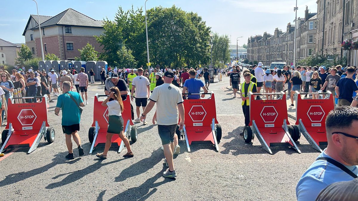 Crowdguard (@crowdguard1) on Twitter photo Product Spotlight: Husson H-STOP
Our most deployed #HVM solution. Certified, mobile & set up in seconds by one operative - no fixings or groundwork needed.
The barrier of choice for markets, stadiums & city centres.
0161 507 3434
info@crowdguard.co.uk
#EventSecurity Product Spotlight: Husson H-STOP
Our most deployed #HVM solution. Certified, mobile & set up in seconds by one operative - no fixings or groundwork needed.
The barrier of choice for markets, stadiums & city centres.
0161 507 3434
info@crowdguard.co.uk
#EventSecurity