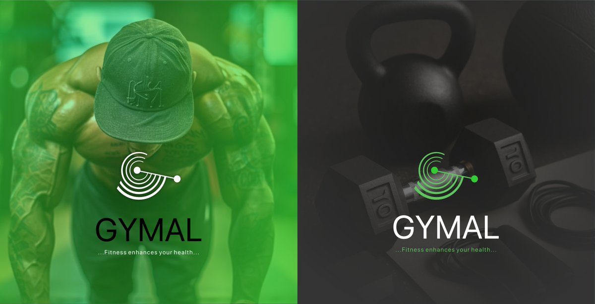 OD_Design2's tweet image. GYMAL FULL BRAND IDENTITY DESIGN