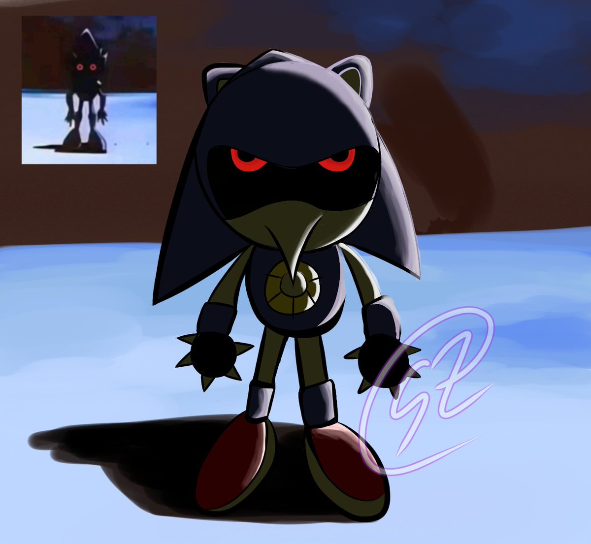 Nomas dejare esto aquí 
#huehuehue #MetalSonic #mepicaelpulmon