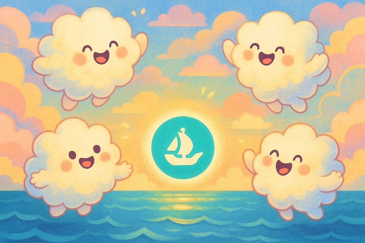 ⚡️Don’t forget to complete the quests!!!

<a href="/opensea/">OpenSea</a>  is the clear market leader, processing around 1.7M NFT sales per month! 

☁️The platform supports multiple blockchains, offers a wide range of services, and recently launched OpenSea 2.0. Current trading volume exceeds $100M per