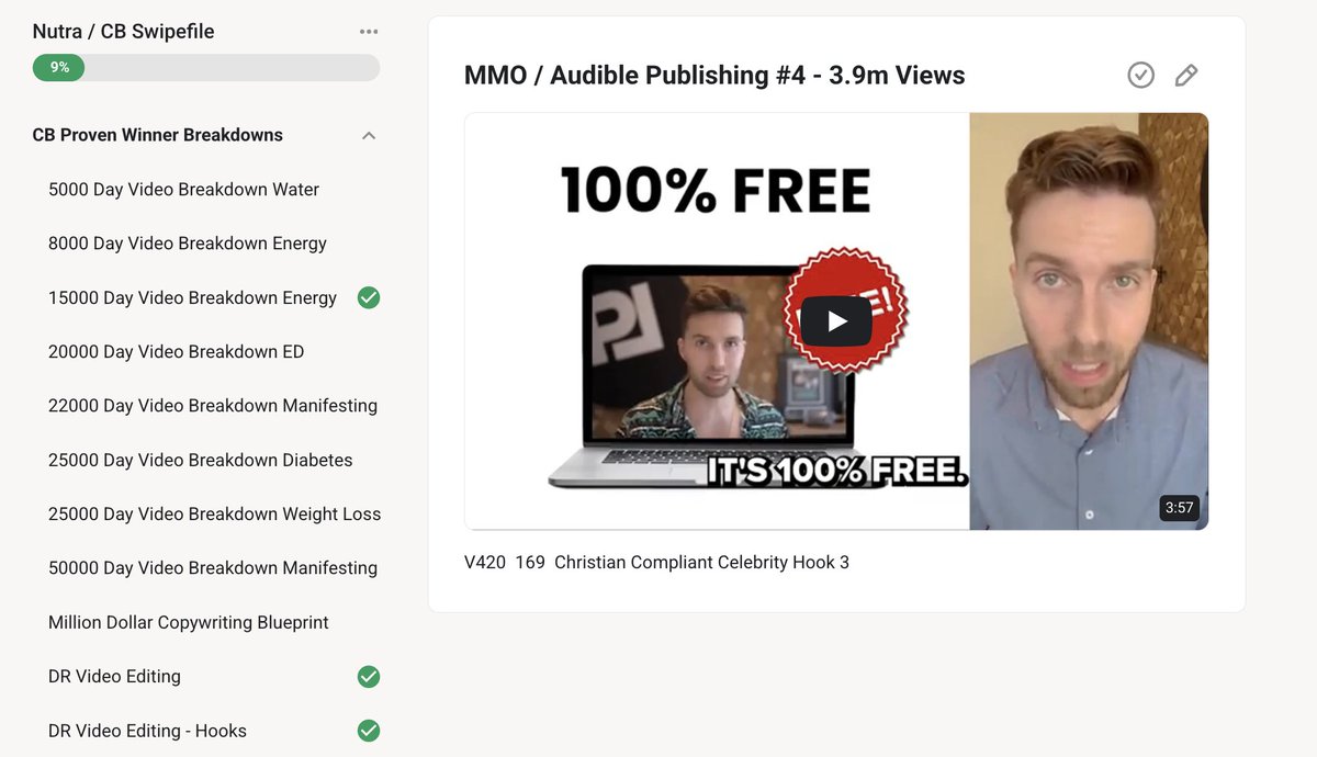internetquant's tweet photo. just added 20-30 proven YT NUTRA winners with tens of millions of views to the skool group. 

plus 20+ brasilian aff interviews translated. 

Plus all of hormozi's 6k upsell + winning ads 

plus the most famous DR copywriting books

comment cash and ill send you the link https://t.co/8pDV8FyYYe