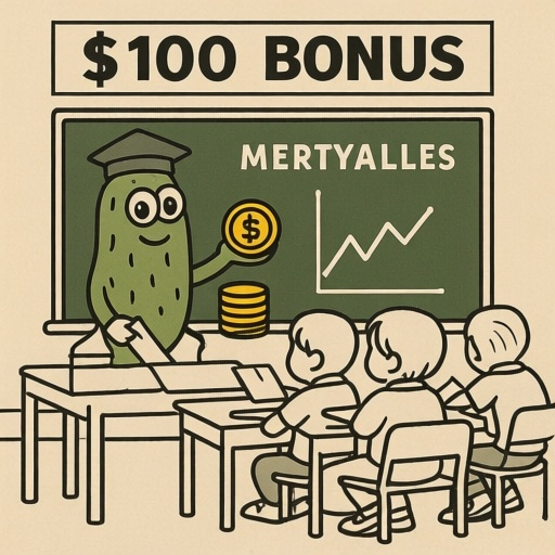 VincentBuLu1's tweet photo. 📈 Changelly has launched 'Crypto Secrets with Pickle' - a free 25-min game-based crypto course for beginners! Get $100 bonus on graduation! Learn investment tips & more until Sep 2025! 🚀 #CryptoCourse #Changelly https://t.co/1R5vvfoRGx