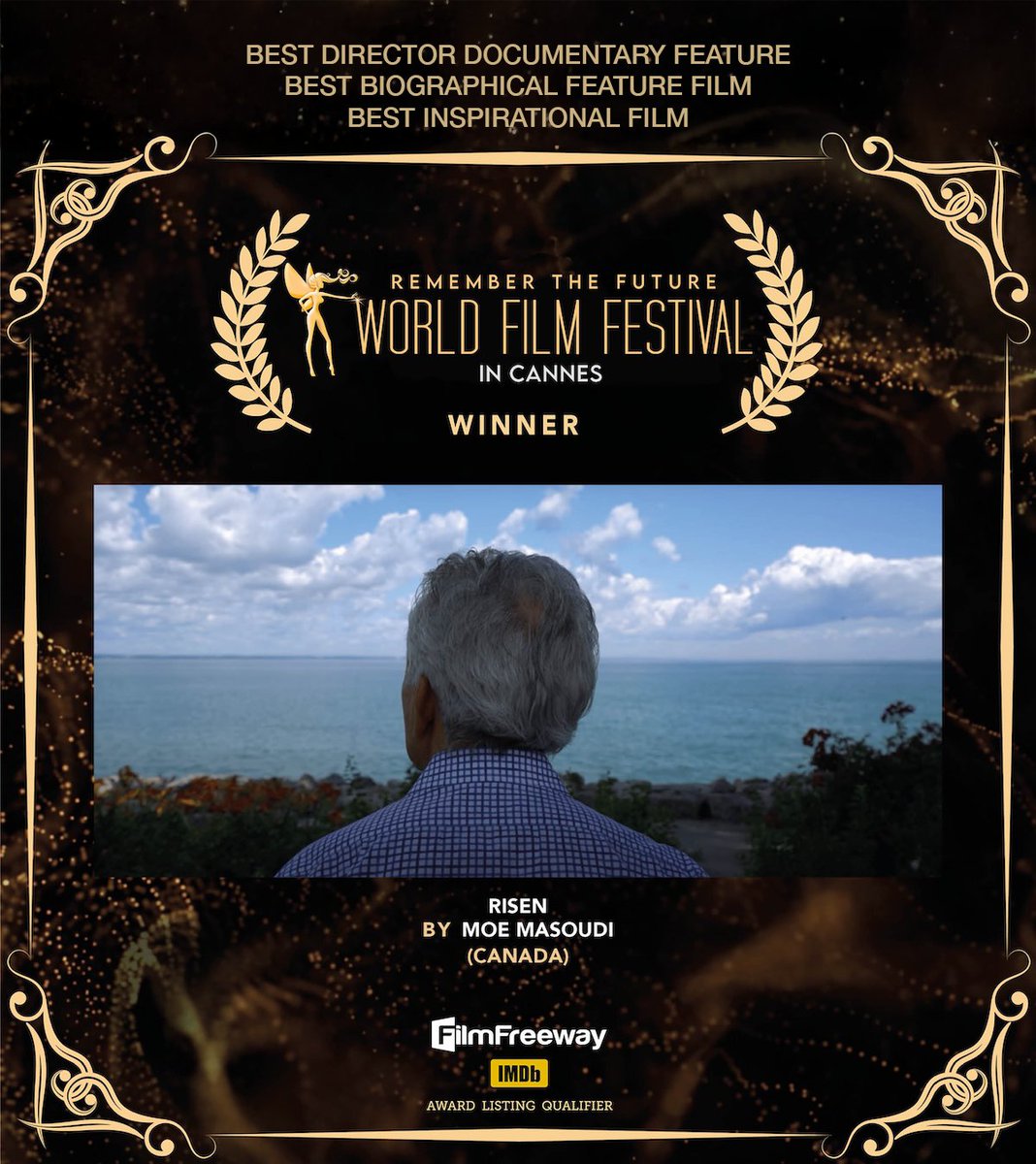 Huge news! 🎬 RISEN just won Best Inspirational Film, Best Biography, &amp; Best Director at the <a href="/worldfilmcannes/">World Film Festival in Cannes</a> ! 🙌
Big thanks to Sam Mercanti &amp; Samantha Mercanti + our amazing sponsors.
🎟️ See it Sept 7 @ TINFF: tinff.net/event-details/…
#RISENFilm #TINFF #CannesWinner