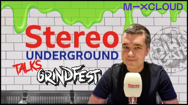 Tune into #Stereounderground with the awesome Richard Latto! Today we’re on the show talking all things GRINDFEST and why #35mm is so special.