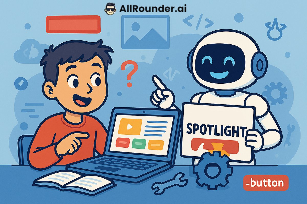 allrounder_ai's tweet image. Your next school project could be an interactive website! 🌐 Ditch the slideshow and share a link instead! With AllRounder.ai&apos;s programming courses, create a stunning webpage that makes an impact.
#ProjectIdeas #LearnHTML #AllRounderAI