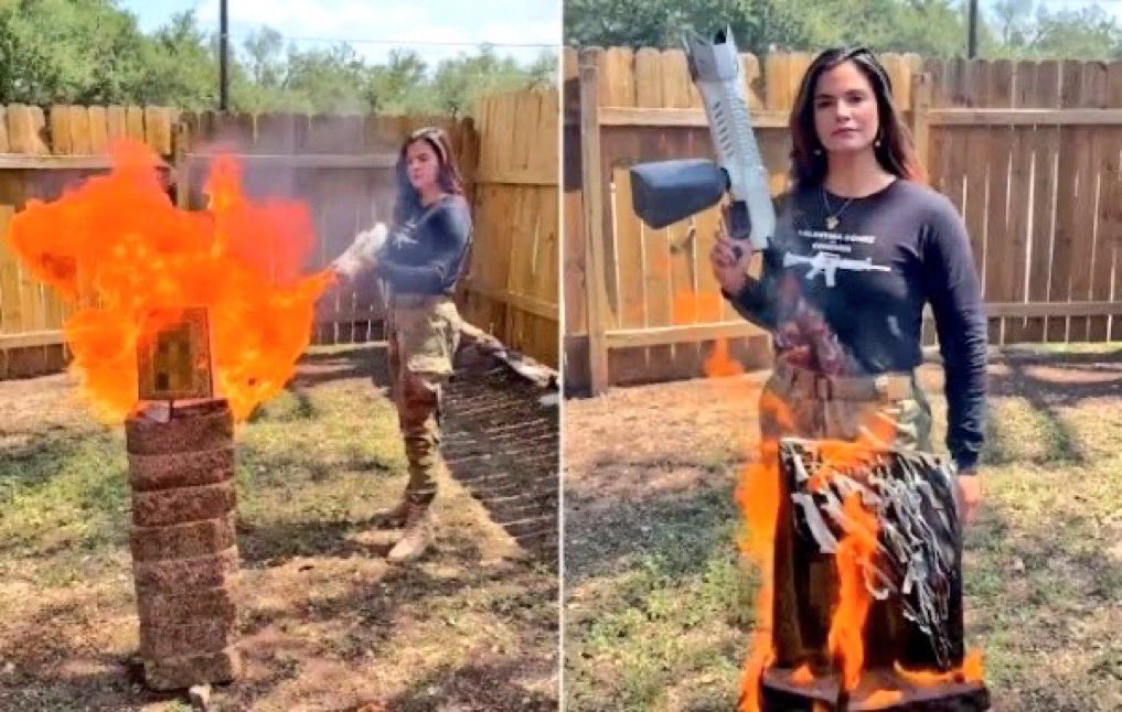 #القرآن_الكريم 
اللهم سلط على هذه الحيَّة..
من يحرقها وهي حيَّة..