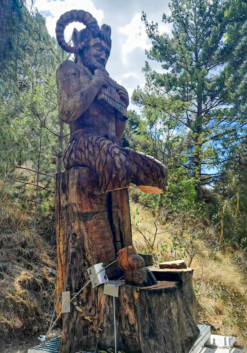 salon_vert's tweet image. Anti-pagan vandalism in Arcadia, Greece 🇬🇷

"A deeply concerning act of vandalism and religious intolerance has occurred in Arcadia (Peloponnese, Greece). Christians destroyed a wooden statue of the god Pan on a private property, despite the owner's public statement that the…