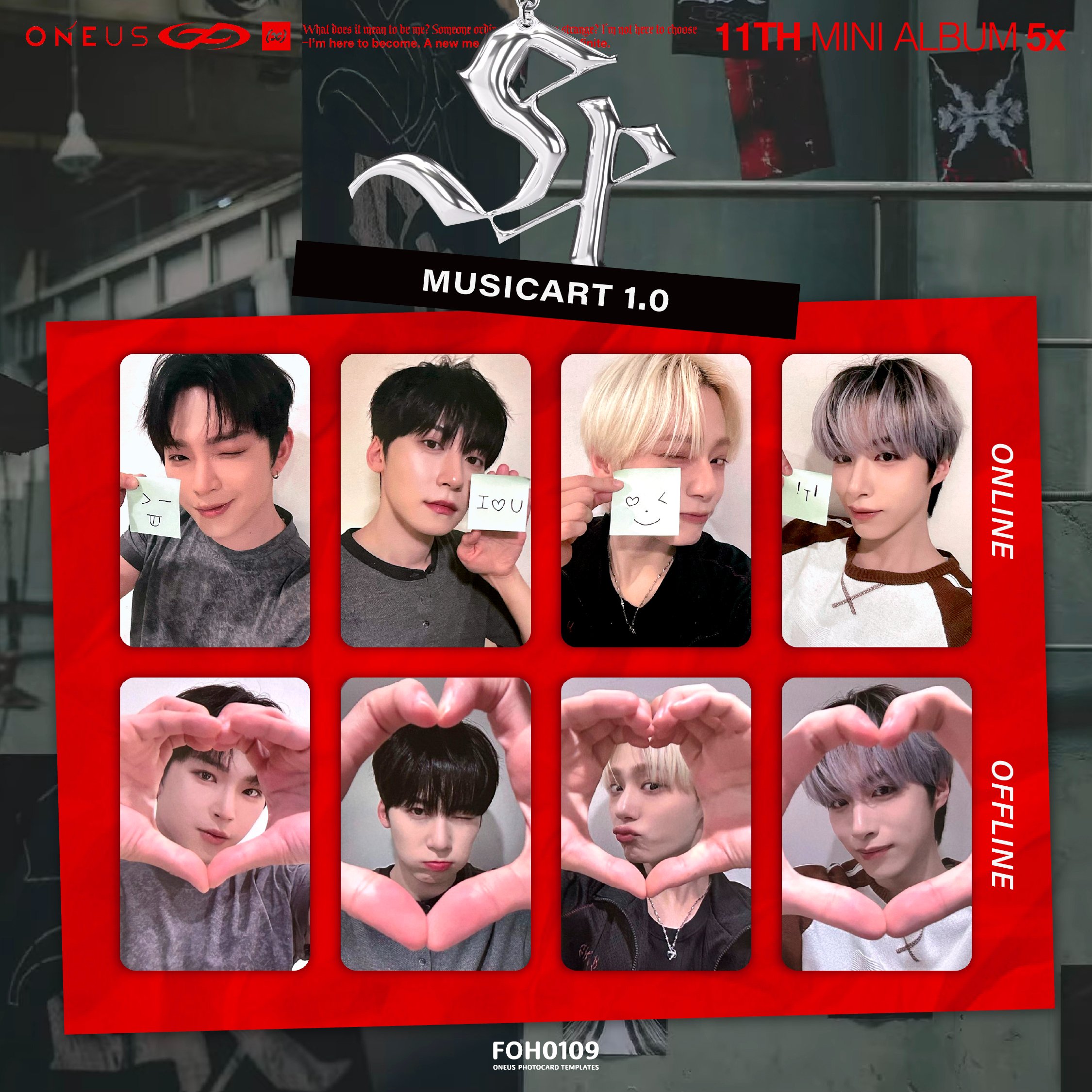 oneus dopamine 원어스 トレカ　포카 photocard FOH0109 on X: 