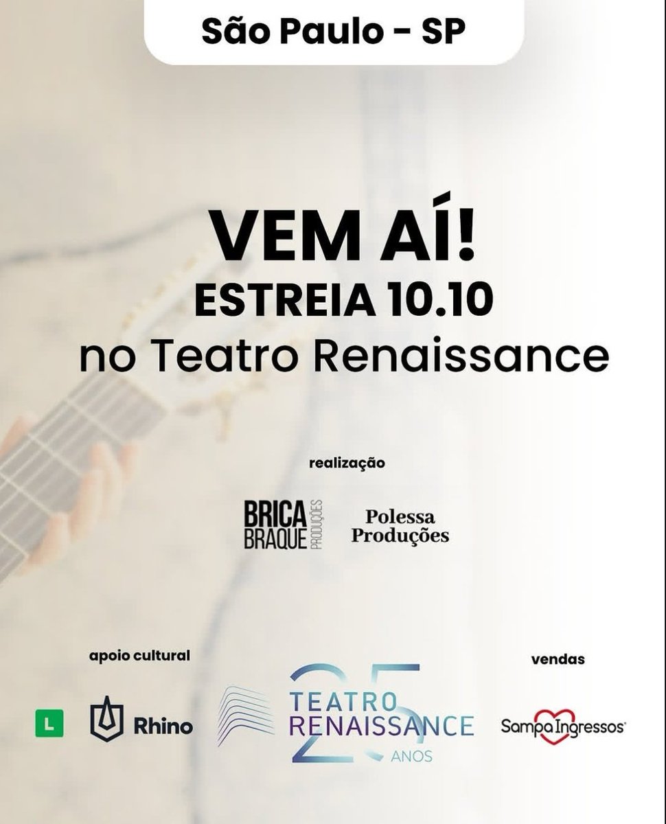 Tá chegando NARA pra São Paulo. ✨️